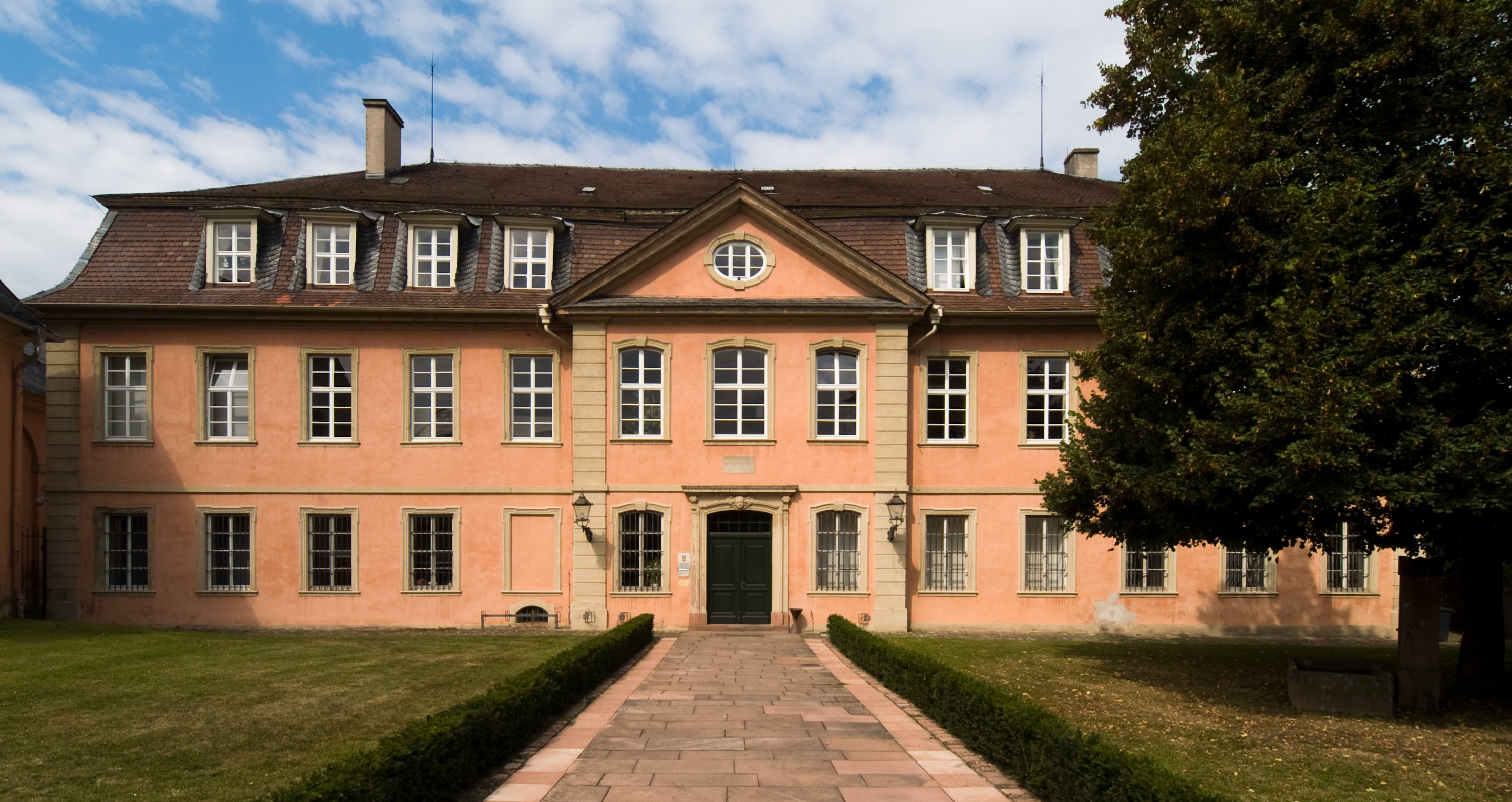 Gebäude des Amtsgerichts Schwetzingen, erbaut 1725