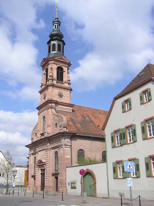 Schwetzingen, ev. Stadtkirche