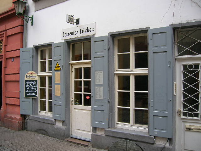 Betreutes Trinken in der Sonderbar in Heidelberg