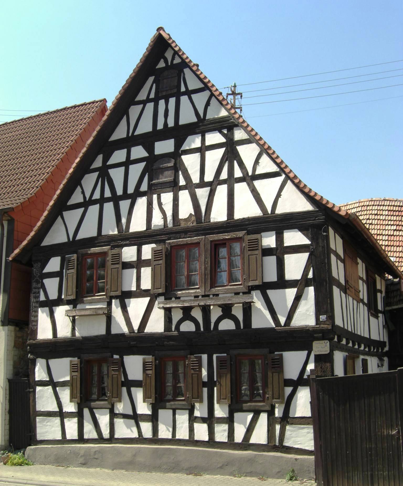 Gasthaus zum Hirsch in Zeiskam