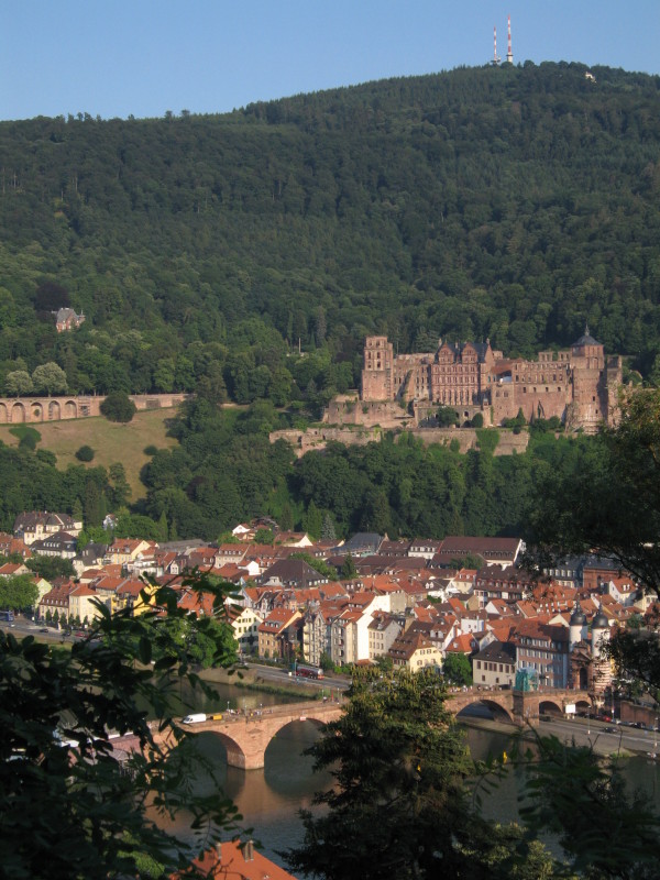 Datei:Heidelberger Altstadt und Schloss.jpg