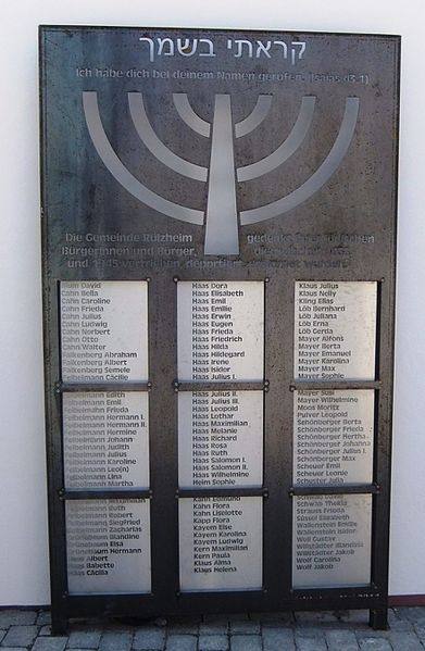 Datei:Gedenktafel Synagoge Rülzheim.JPG