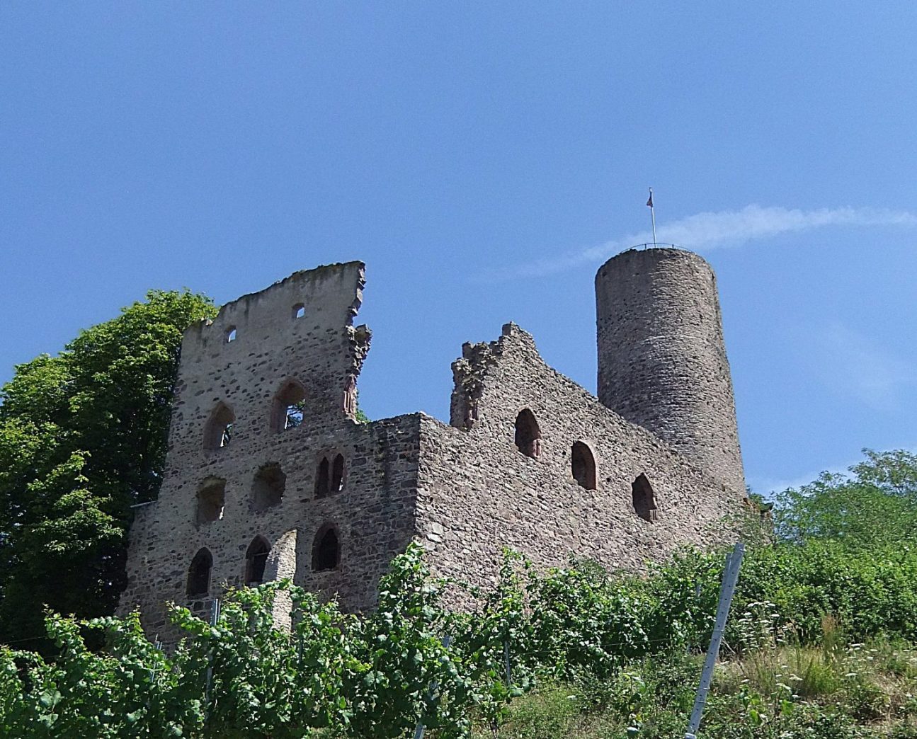 Palas und Bergfried