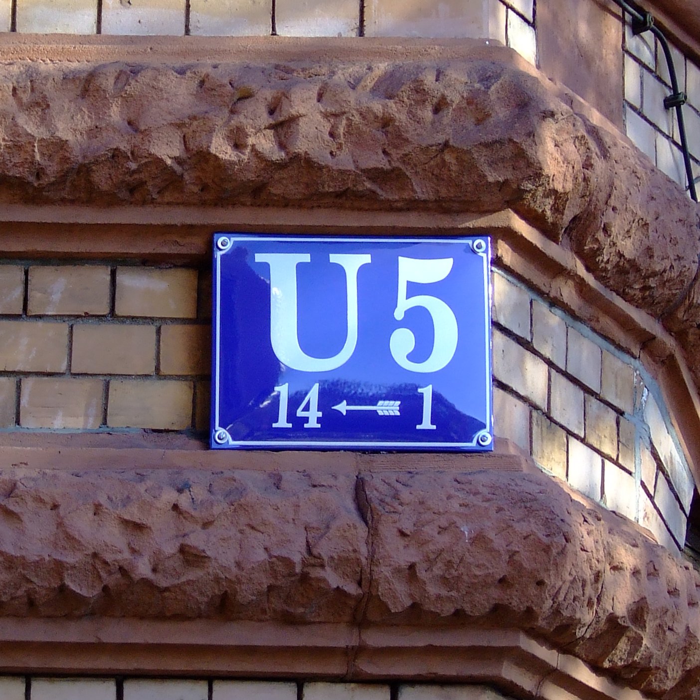 Datei:Mannheim U5,1-14 Schild.jpg