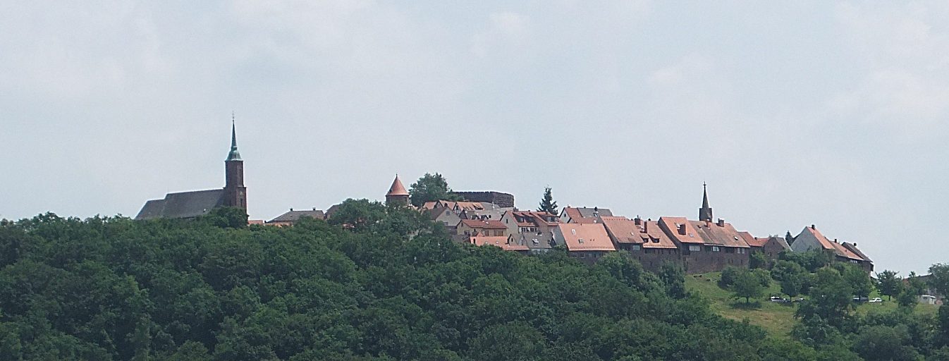 von Burg Schadeck aus gesehen