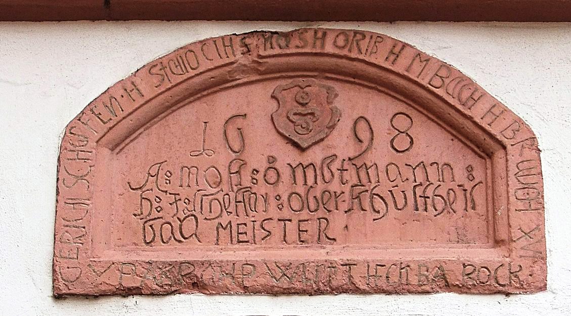 Datei:Altes Rathaus Hemsbach Inschrift 2.JPG