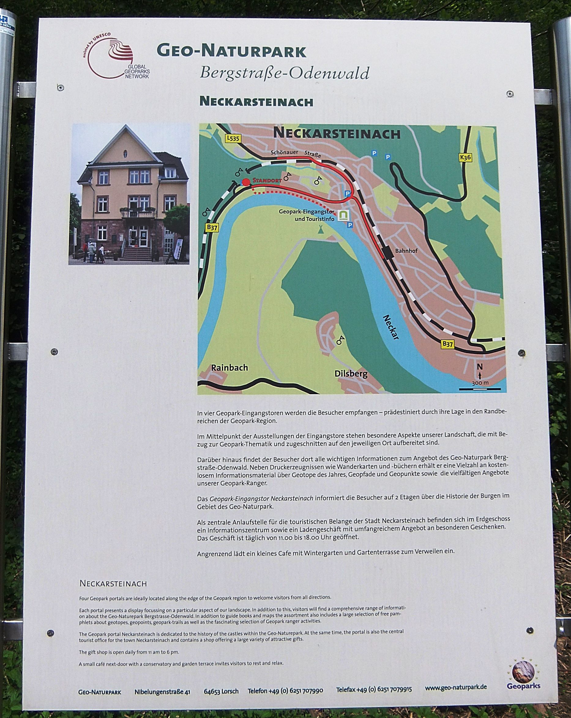Datei:Geo-Naturpark Bergstraße-Odenwald Tafel Neckarsteinach.JPG