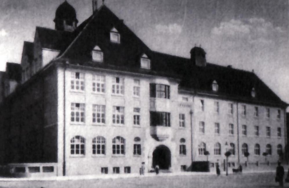 Speyer Zeppelinschule Im Jahr 1912
