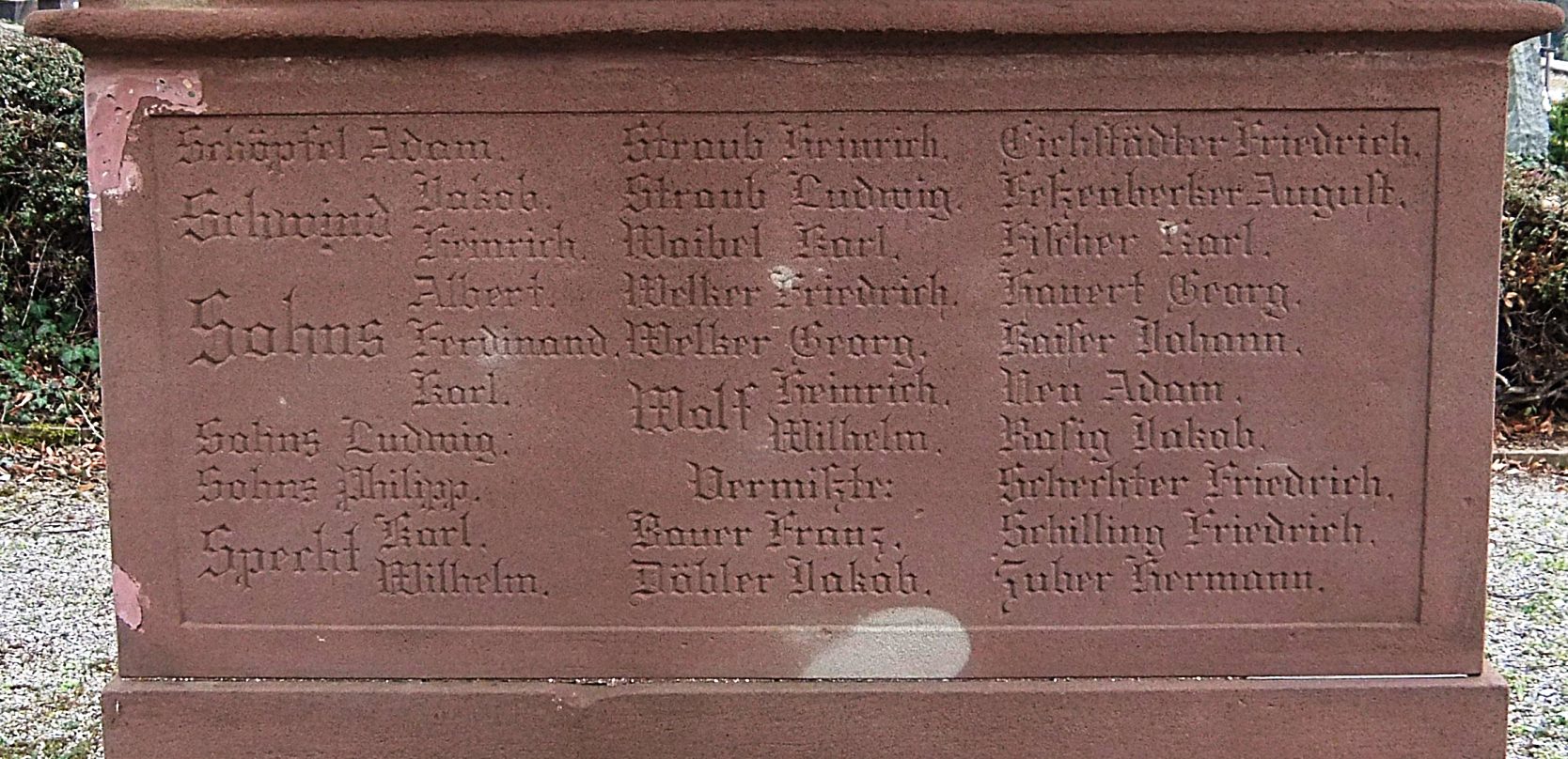 Datei:Kriegerdenkmal Hoffenheim 8.JPG