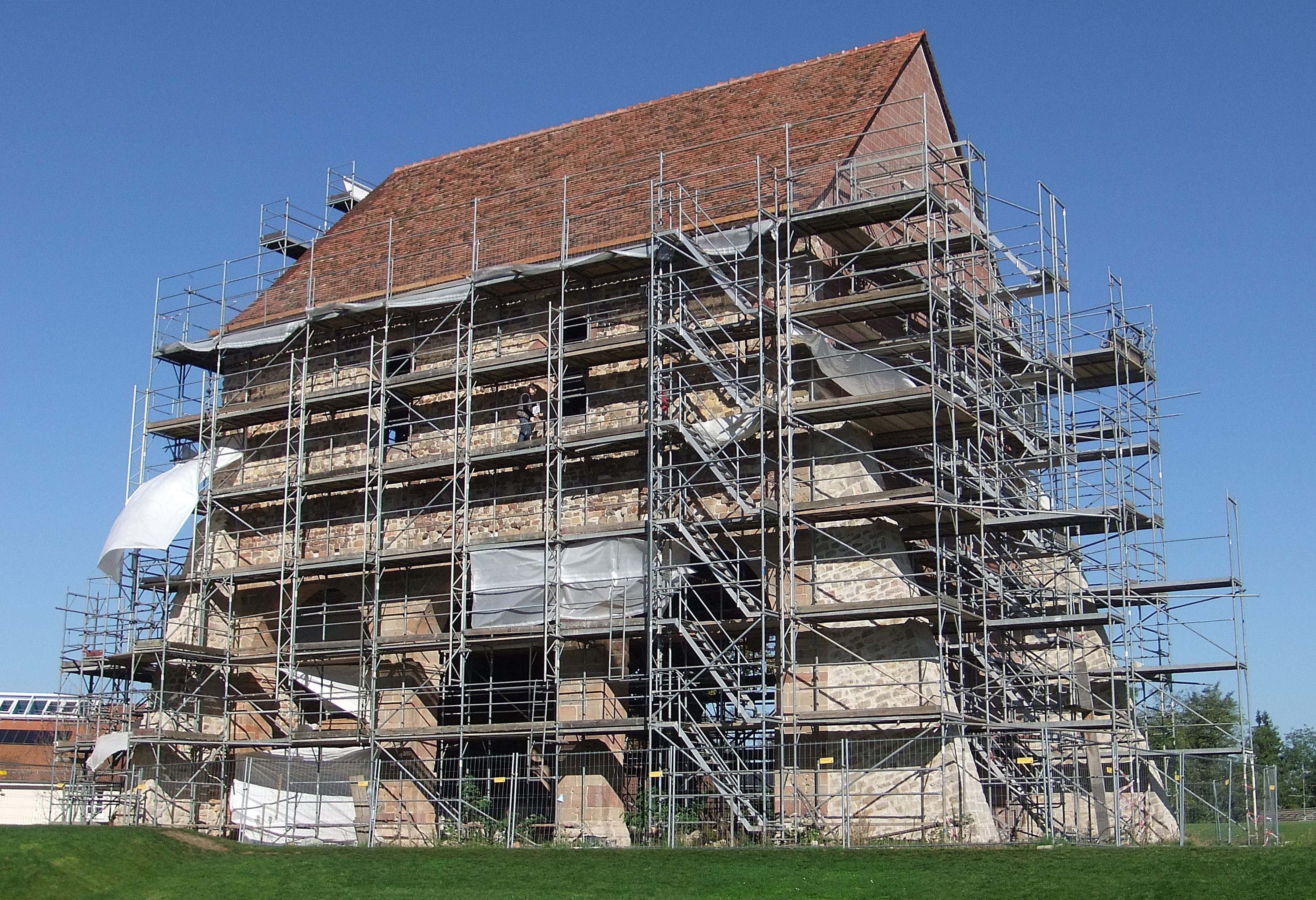 2014: Forschungsarbeiten an der Klosterkirche