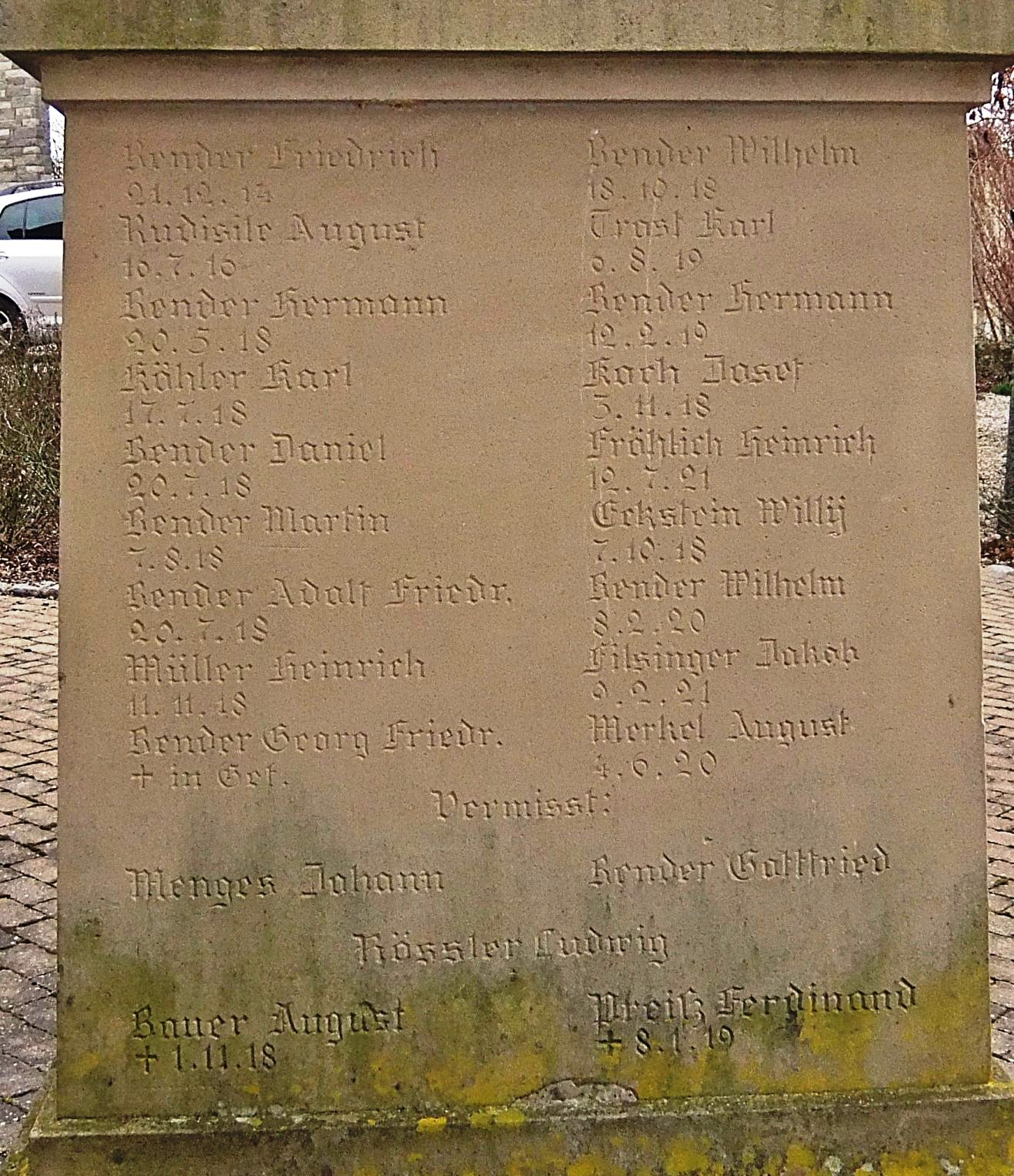 Datei:Kriegerdenkmal Eschelbach 8.JPG