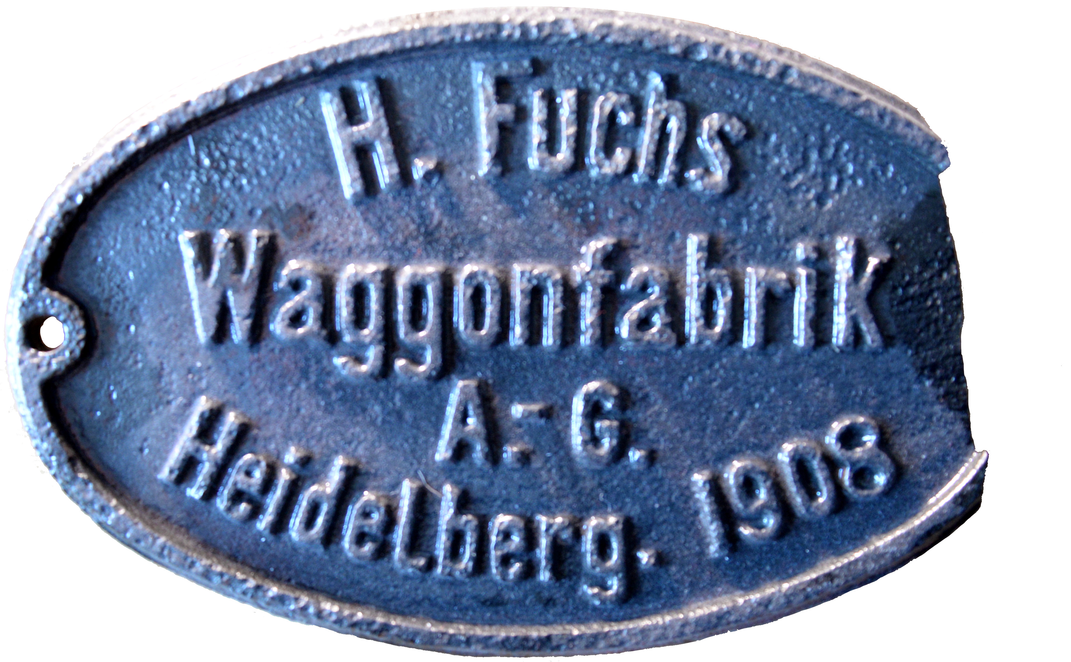 Datei:Schild Fuchs Waggonfabrik.jpg