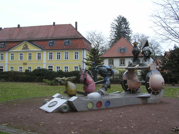 Eichtersheim Schlosspark Skulptur Jürgen Goertz