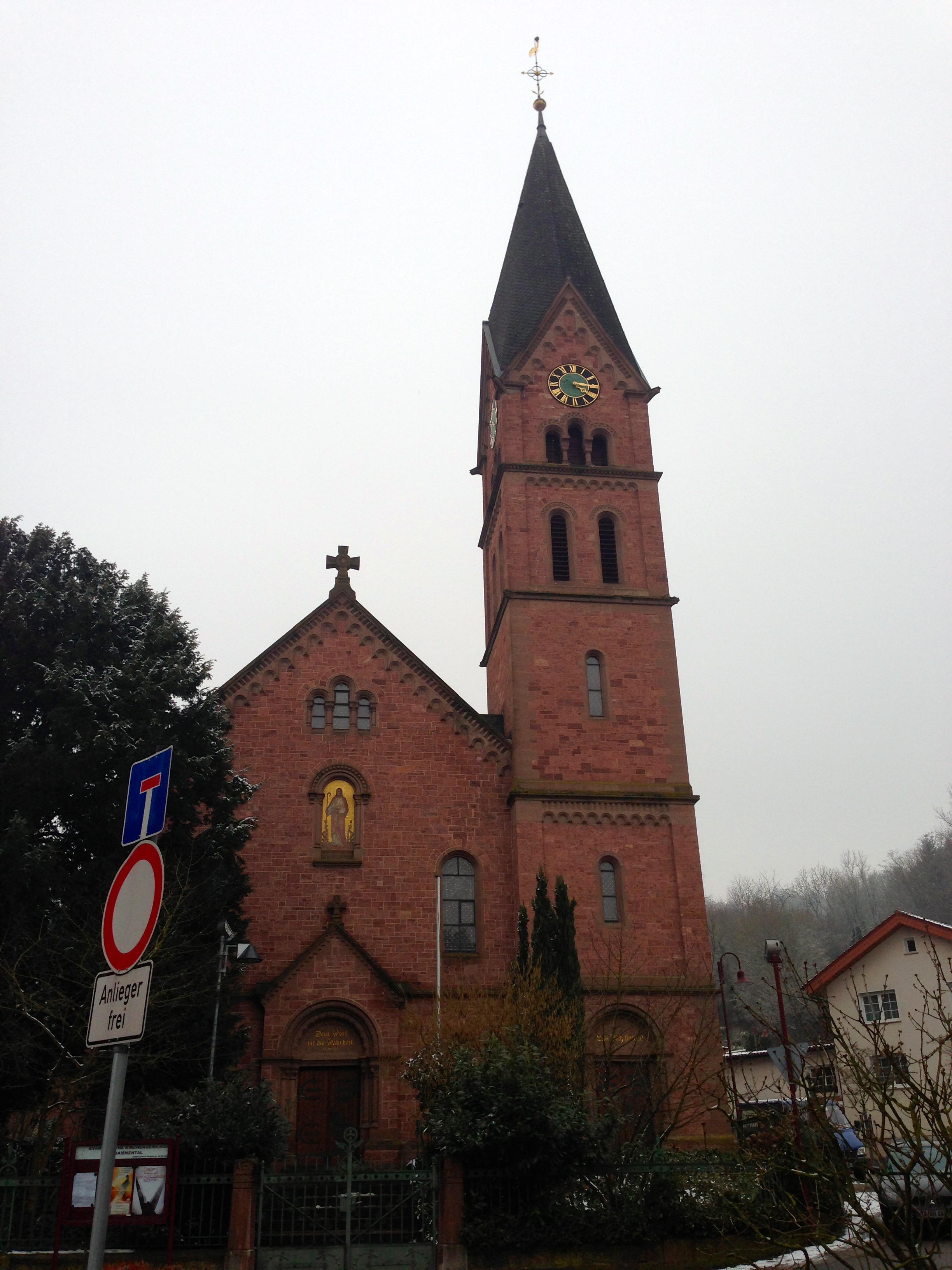 Datei:Bammental Evangelische Kirche.jpg