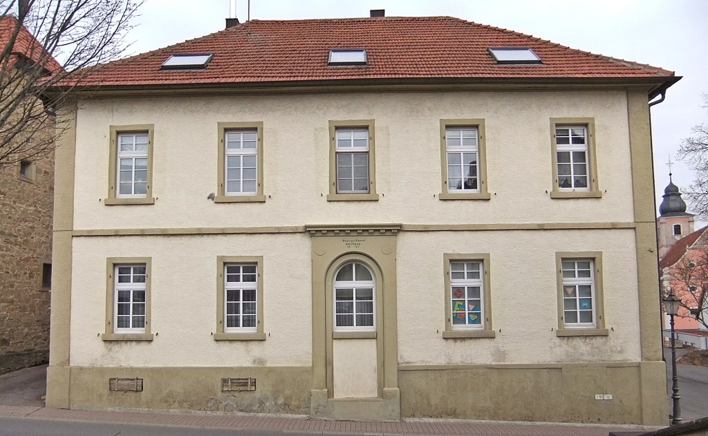 Angelbachtal - Michelfeld: Ehemaliges evangelisches Schulhaus aus dem Jahr 1843