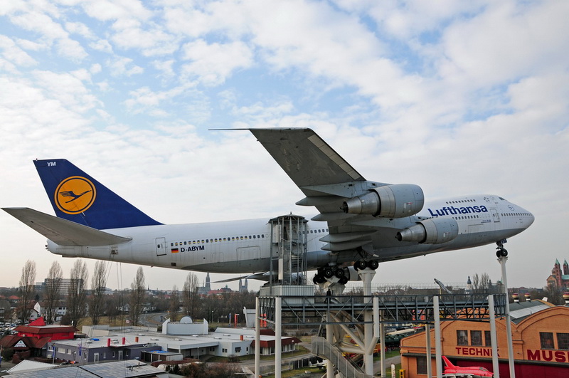 Boeing 747 im Technikuseum in Speyer