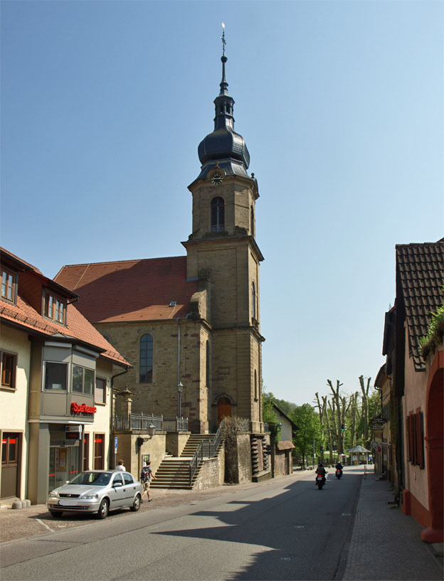 Eichtersheim – Evangelische Kirche an der Hauptstraße