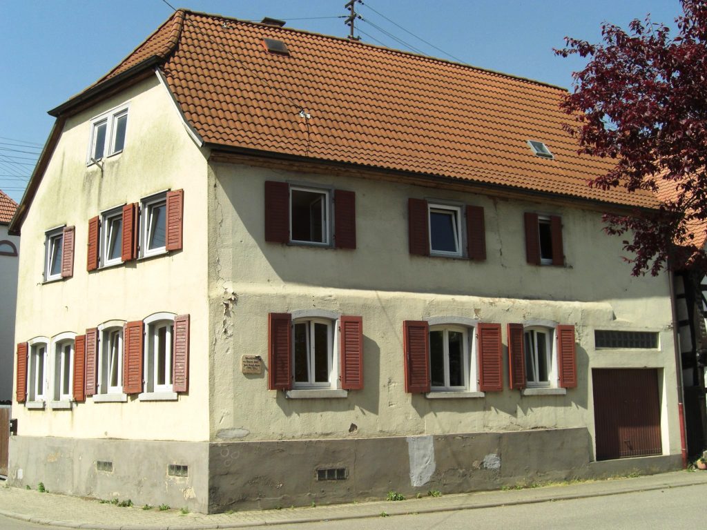 Geburthaus des französischen Generals Marulaz in der Kronstraße