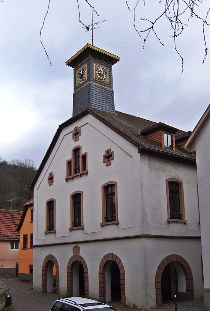 Das alte Rathaus in Hemsbach