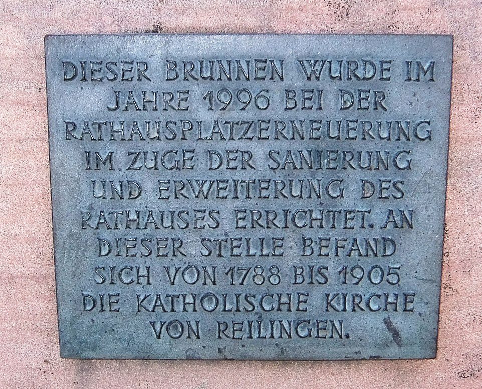 Datei:Dorfbrunnen Reilingen 02.JPG