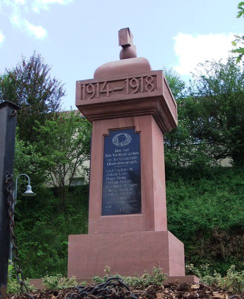 Datei:Gefallenendenkmal Oberschwarzach 02.JPG