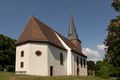 Rückseite zum Friedhof hin