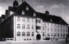 Speyer Zeppelinschule Im Jahr 1912