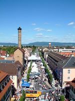 Carl-Theodor-Straße in Schwetzingen