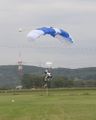 Fallschirmspringer beim Flugtag Walldorf