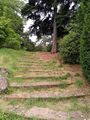 Treppe vom Park zur Nordparkstraße