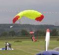 Fallschirmspringer beim Flugtag Walldorf