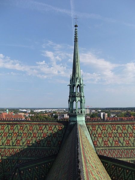Datei:Dach Gedächtniskirche Speyer.JPG