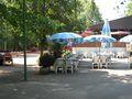 Restaurant und Spielplatz