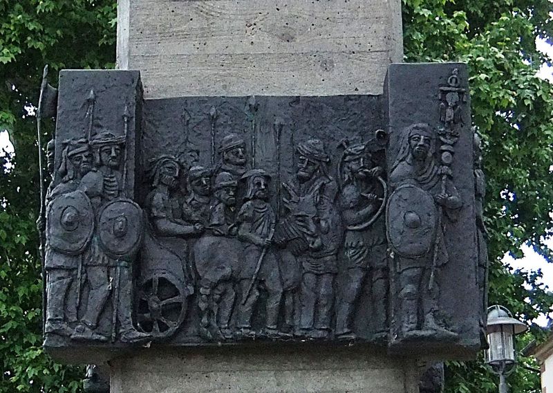 Datei:Brunnen St Mauritius Rülzheim 02.JPG