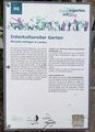 Infotafel der Landesgartenschau