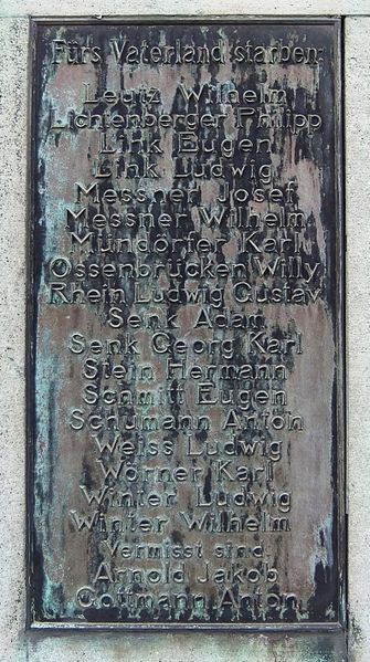 Datei:Gefallenendenkmal WK1 Diedesheim 02.JPG