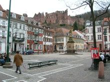 Kornmarkt in Heidelberg