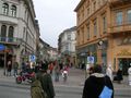 Hauptstraße vom Bismarckplatz aus.