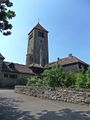 Außenansicht mit Bergfried