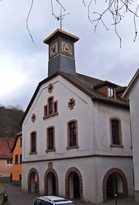 Das alte Rathaus in Hemsbach