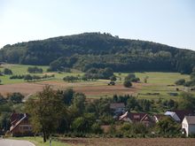 Blick auf den Katzenbuckel von Waldkatzenbach